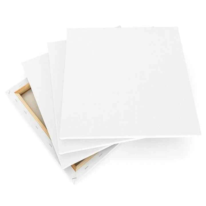 Panza de pictura, 60x60 cm, 380 g/mp pe șasiu lemn ramă (profil 1.6 x 3 cm)